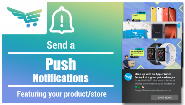 Feature your products on Pop up Notifications